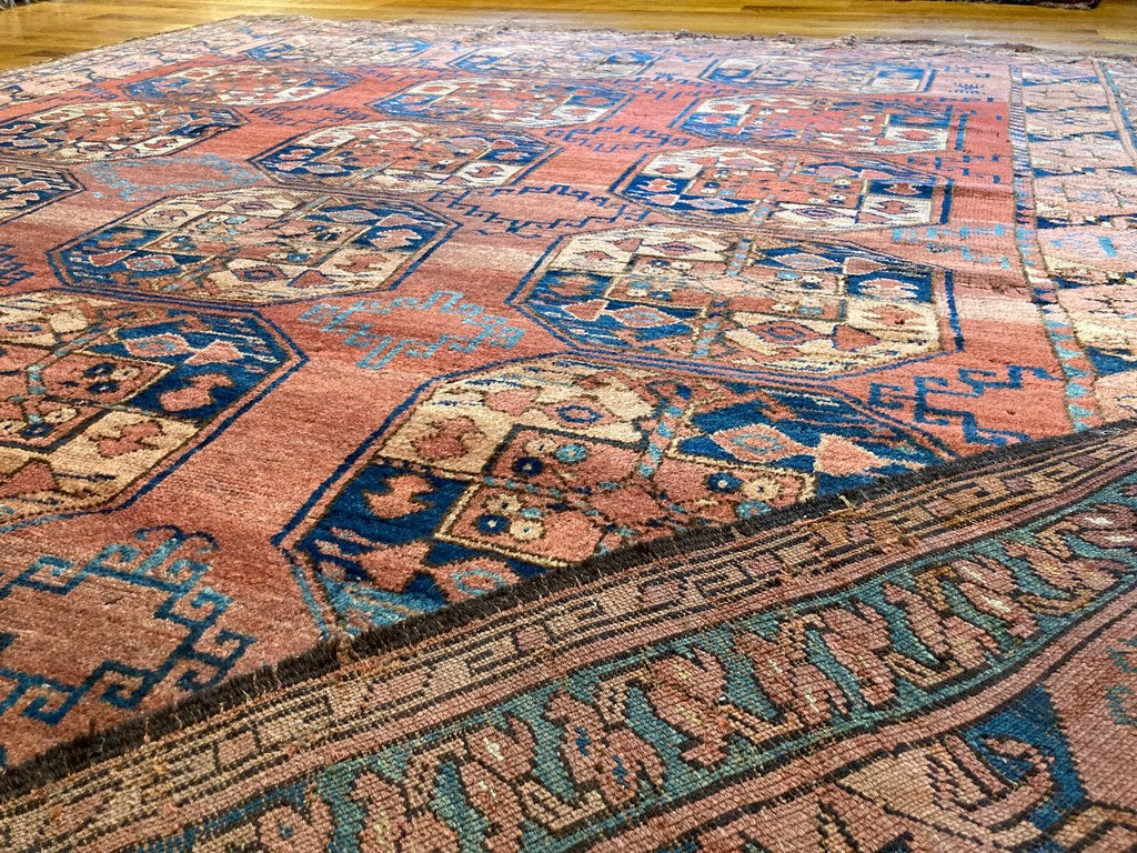 7&#39;10&quot; X 7&#39;3&quot; Early Ersari Main Carpet