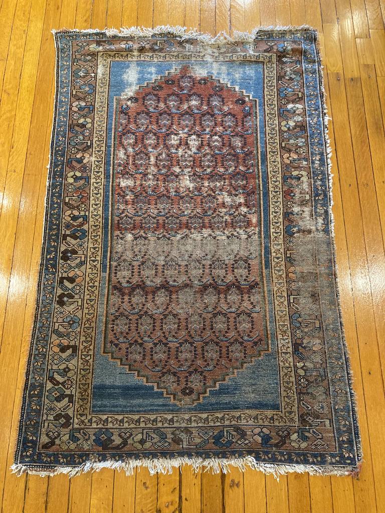 5&#39;2&quot; X 3&#39;4&quot; Fine Antique Azerbaijan Rug
