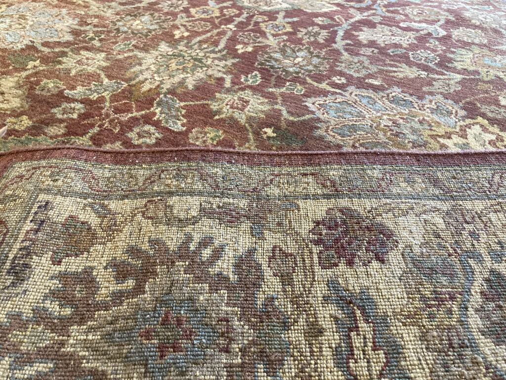 9&#39;4&quot; X 6&#39;1&quot; Fine Vintage Agra Carpet [SH-228]