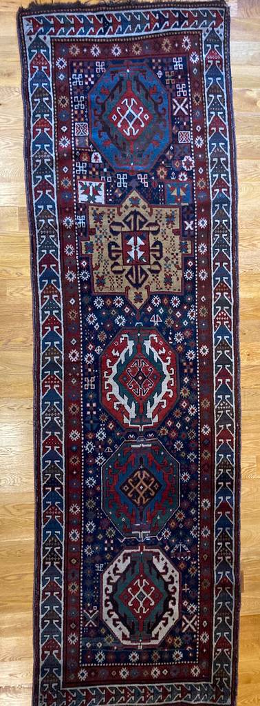 10&#39;7&quot; X 3&#39;3&quot; Gendje Runner Rug