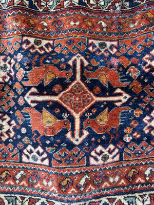 3'8" X 2' Khamseh Saddle Bag