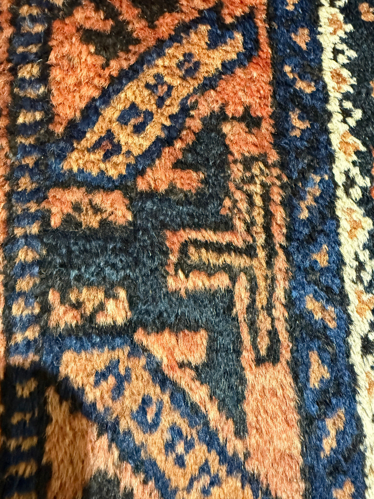 4'6" X 3' Kurd Baluch Rug