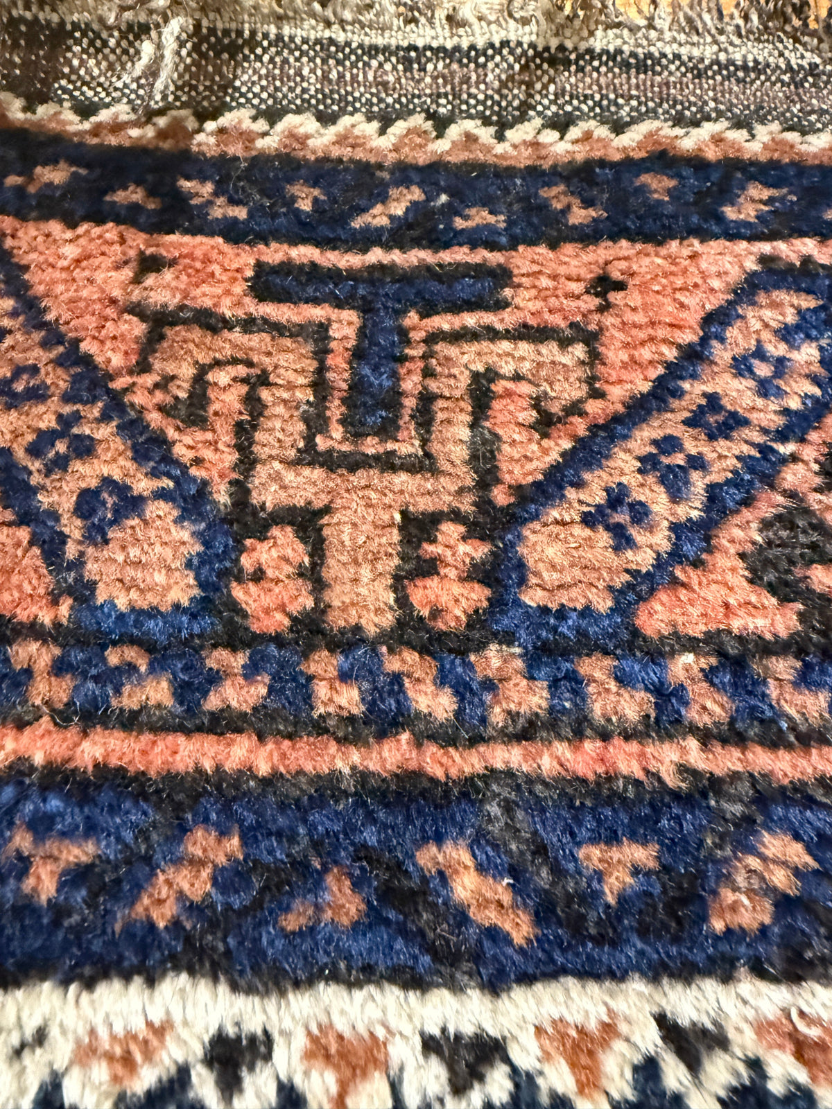 4'6" X 3' Kurd Baluch Rug