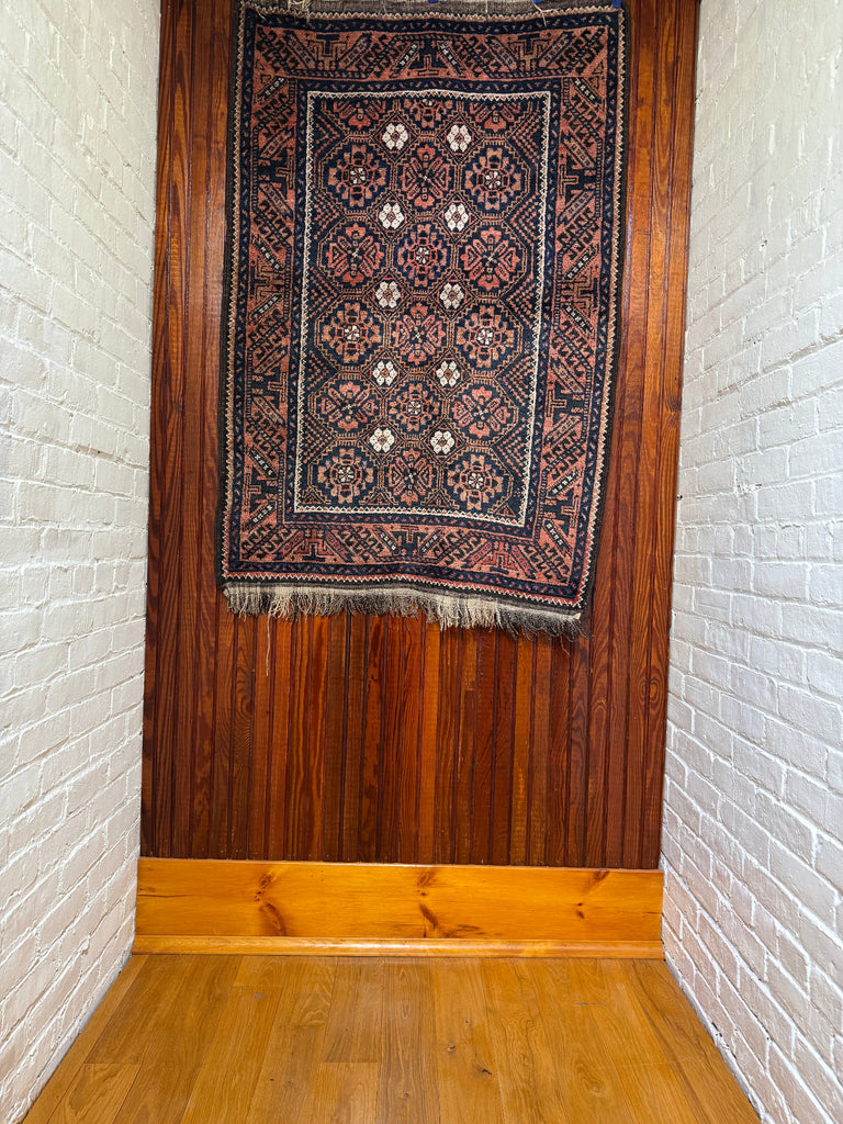 Kurd Baluch Rug - Antique Tribal Persian Carpet | Hand-Knotted