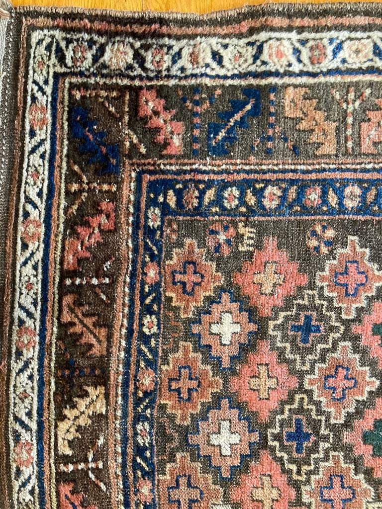 7'2" x 3'10" Kurd Tribal Rug