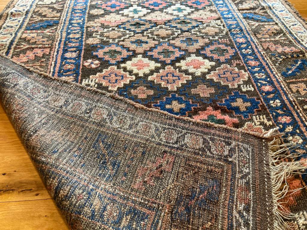 7'2" x 3'10" Kurd Tribal Rug
