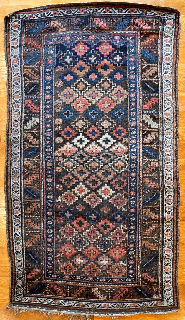 7&#39;2&quot; x 3&#39;10&quot; Kurd Tribal Rug