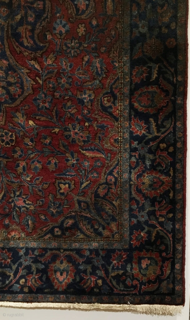 6&#39;7&quot; X 4&#39;3&quot; Manchester Kashan Rug