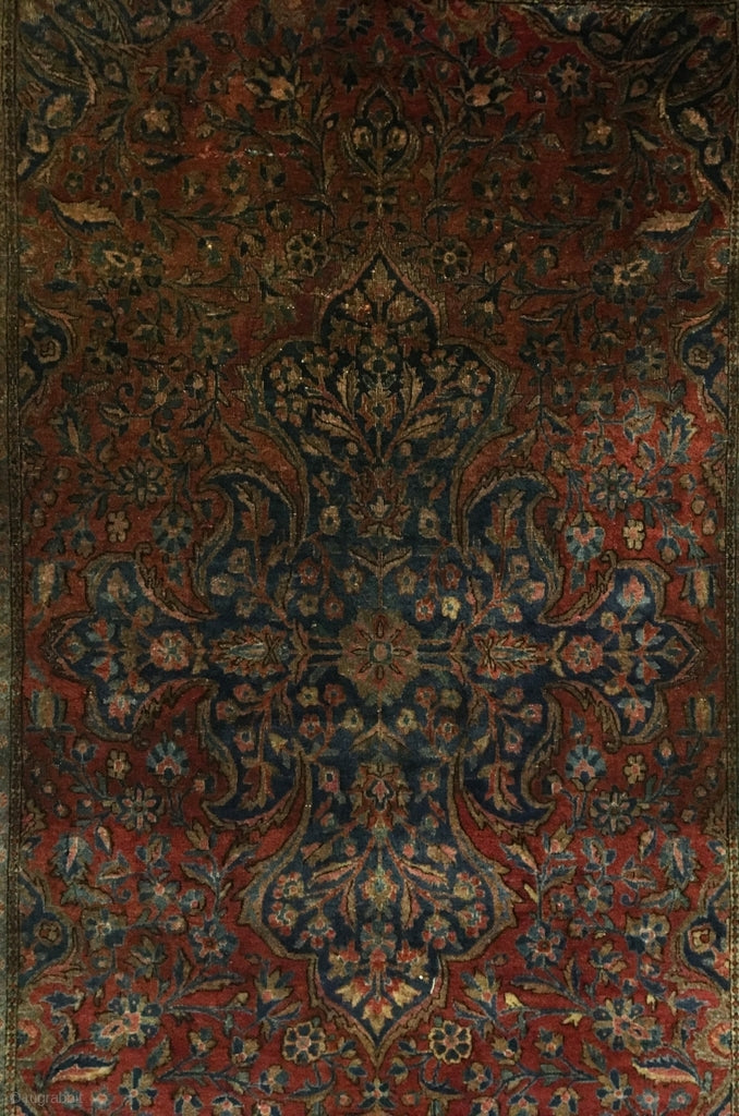 6&#39;7&quot; X 4&#39;3&quot; Manchester Kashan Rug