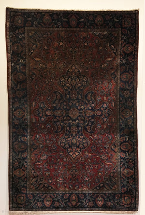 6'7" X 4'3" Manchester Kashan Rug