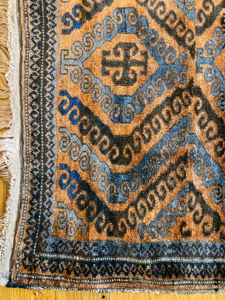 2&#39;10&quot; x 5&#39; Mushwani Tribal Afghan Prayer Rug