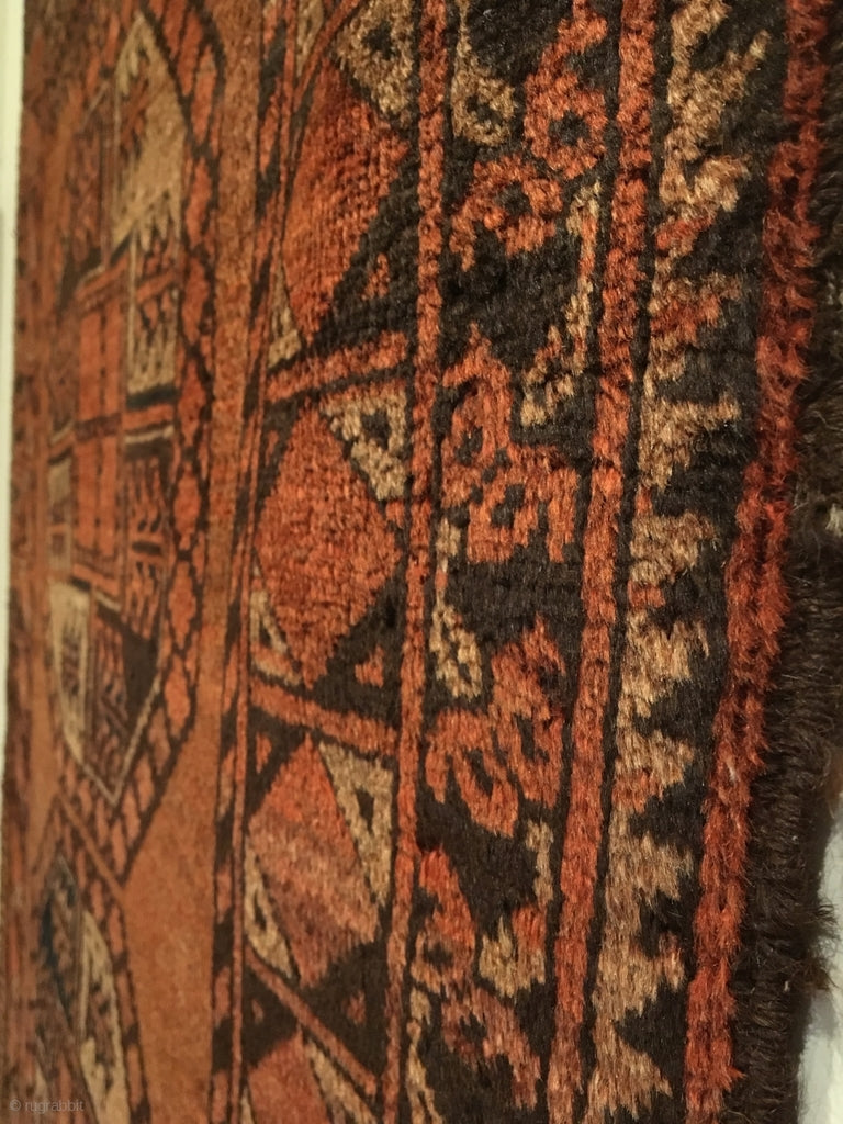 7&#39;2&quot; X 3&#39;8&quot; Old Afghan Qarqueen