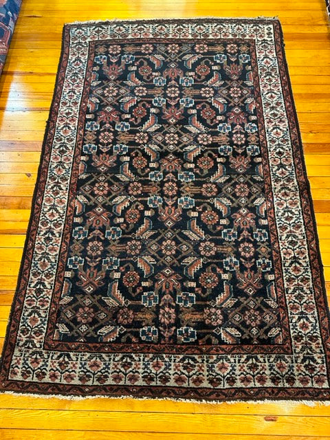 6'9" X 4'4" Old Bakhtiari Herati