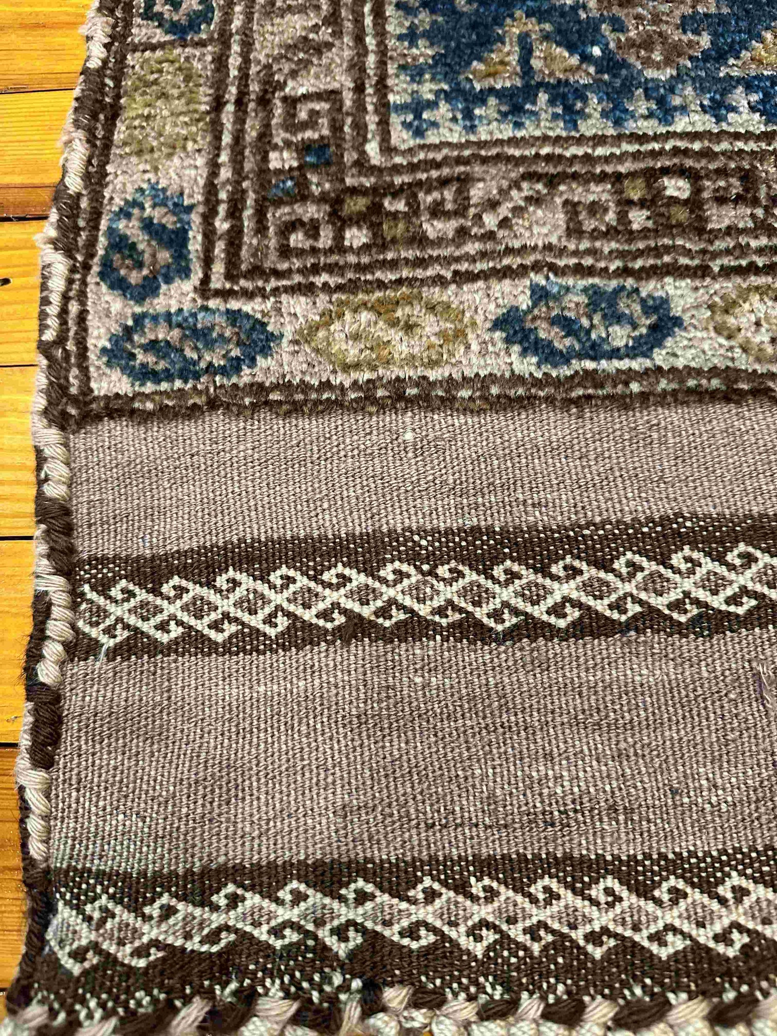 56" X 34" Old Prayer Rug