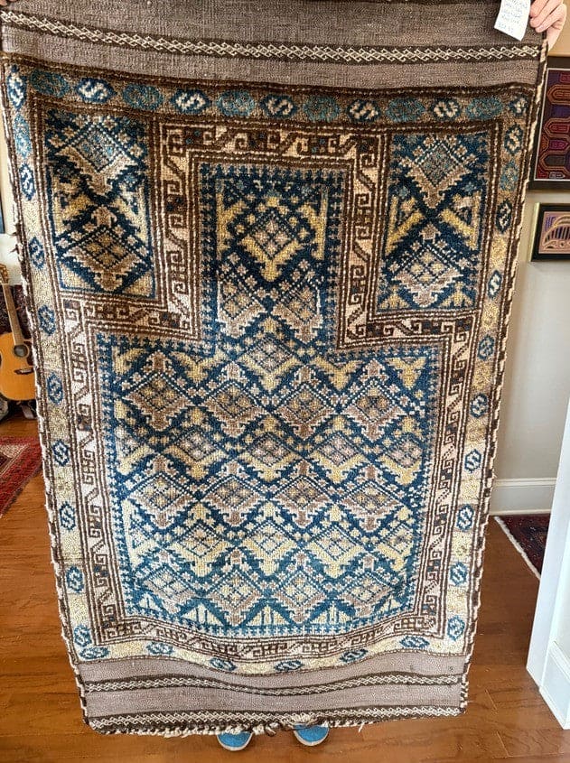Old Prayer Rug Taimani Tribe [SH-108]
