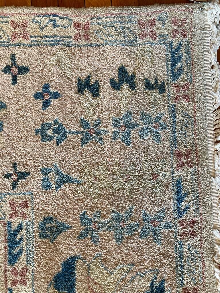 9'8" X 13'10" Oushak Area Rug