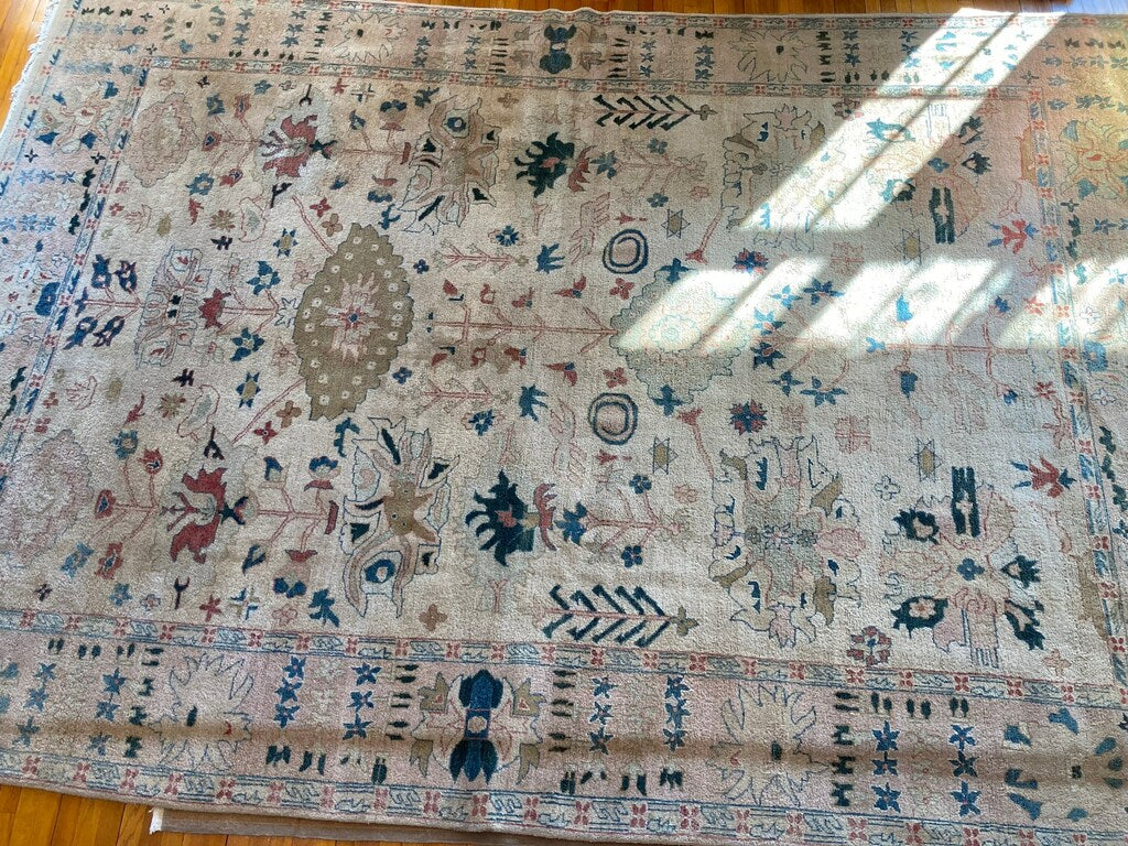 9&#39;8&quot; X 13&#39;10&quot; Oushak Area Rug