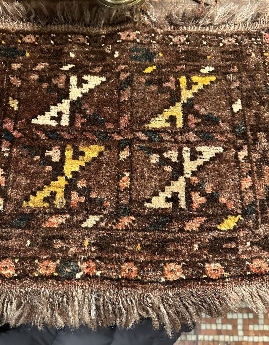 Pair of Old Ersari Bagfaces