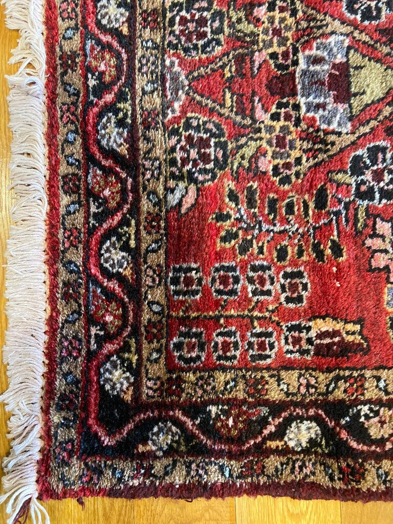 9&#39;8&quot; X 2&#39;8&quot; Persian Floral Rug