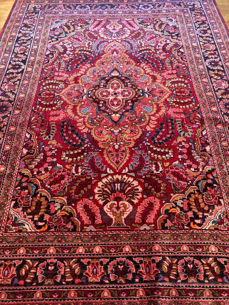 10'10" X 7'11" Persian Lilihan Carpet