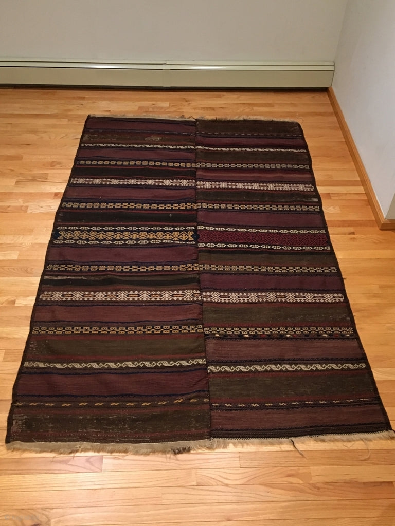 7&#39;7&quot; X 4&#39;7&quot; Qala-i-Naw Baluch Kilim