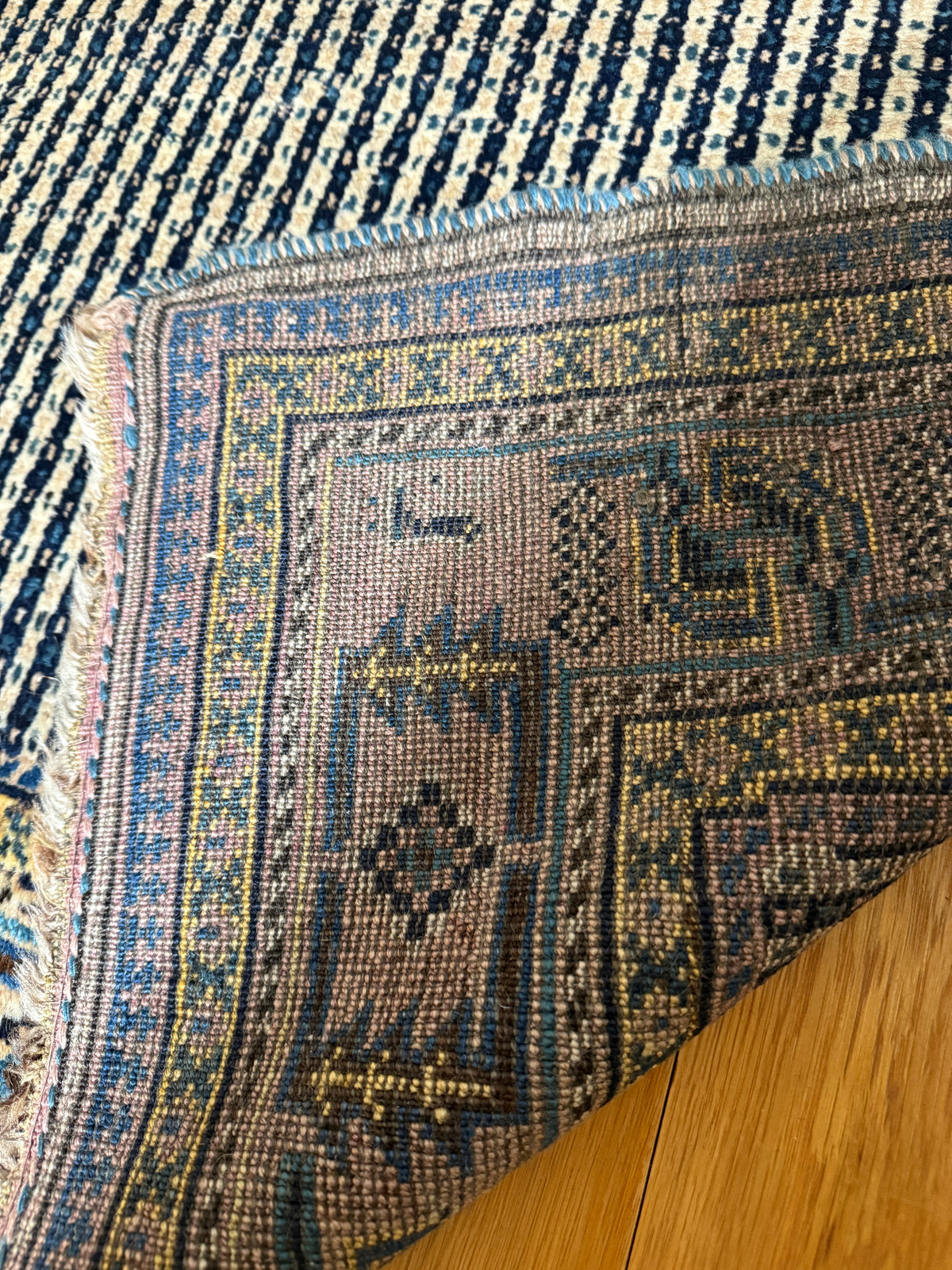 Rare Antique Afshar Long Rug