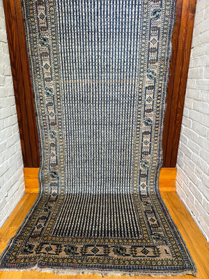 Rare Antique Afshar Long Rug