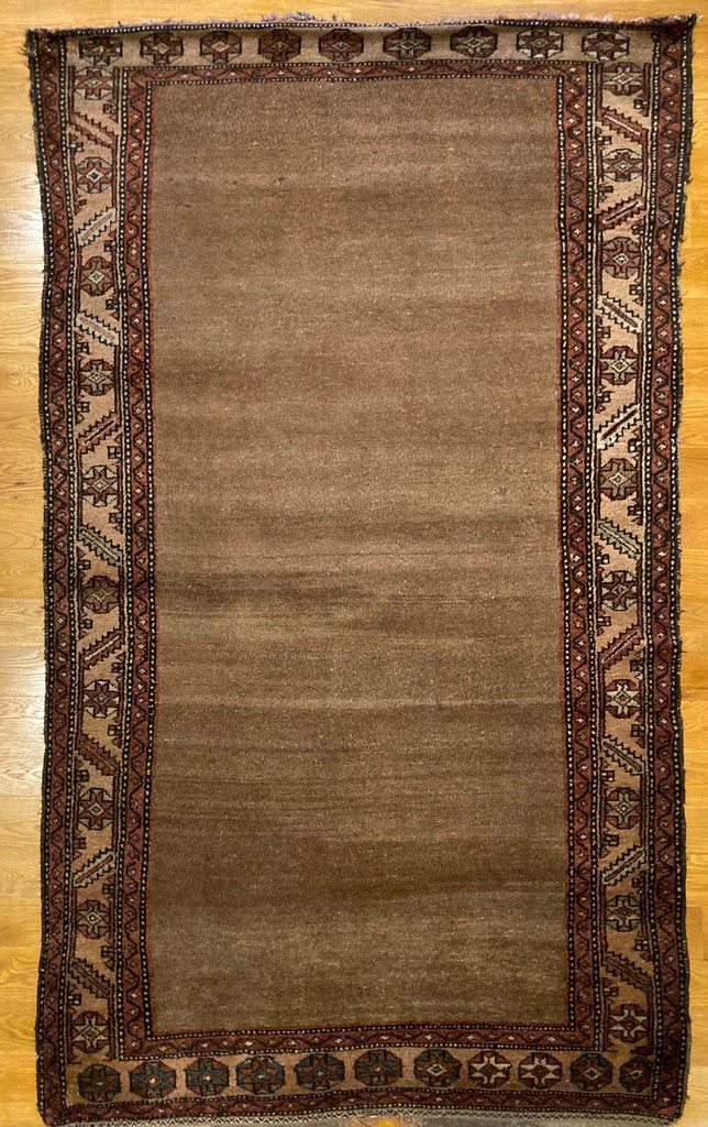 7&#39;10&quot; X 4&#39;6&quot; Rare Antique Bakshaish Rug