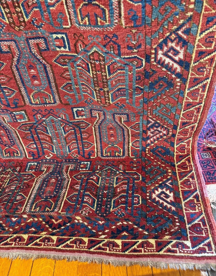 Rare Ersari Beshir Turkoman Carpet