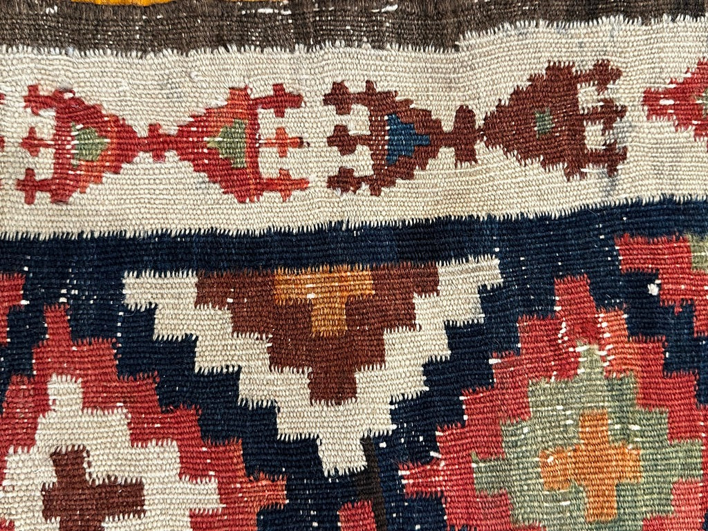8&#39;7&quot; X 3&#39;7&quot; Rare Shahsavan Kilim