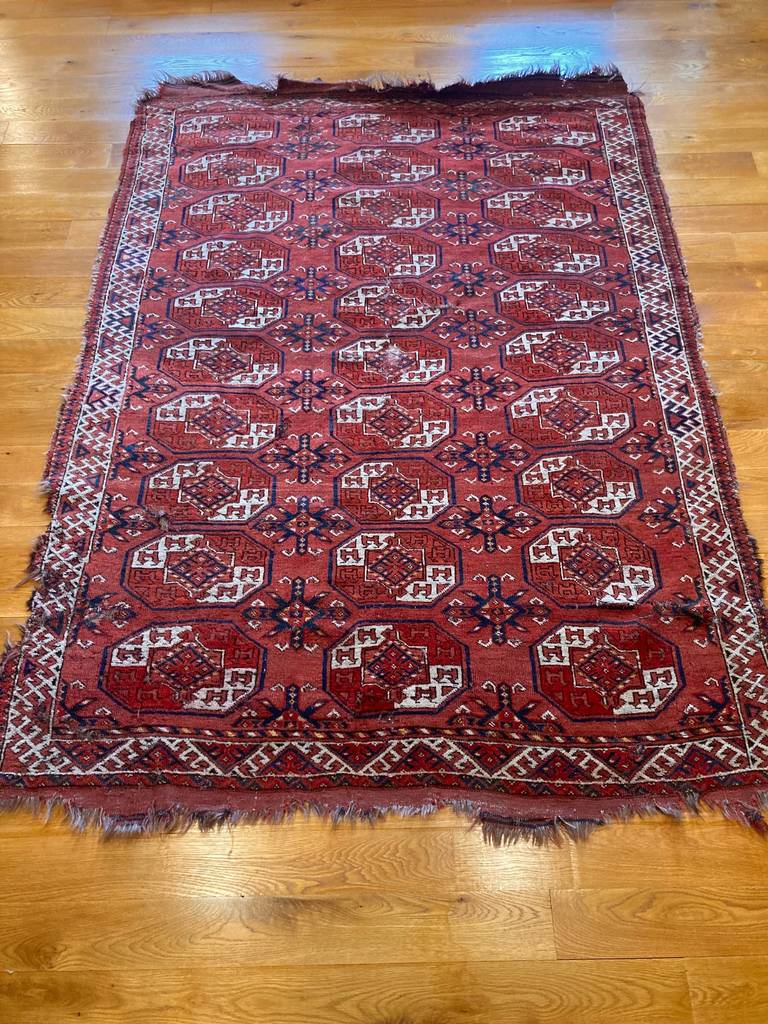7'2" X 5'4" Rare Small Kiz Main Carpet