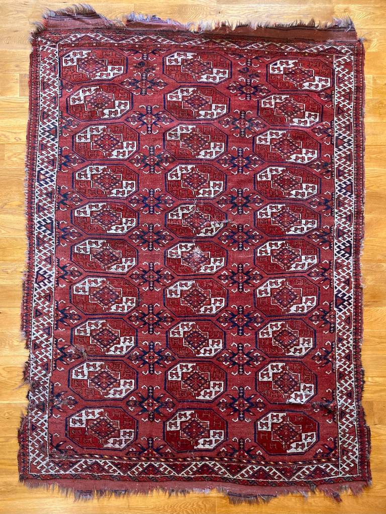 7&#39;2&quot; X 5&#39;4&quot; Rare Small Kiz Main Carpet