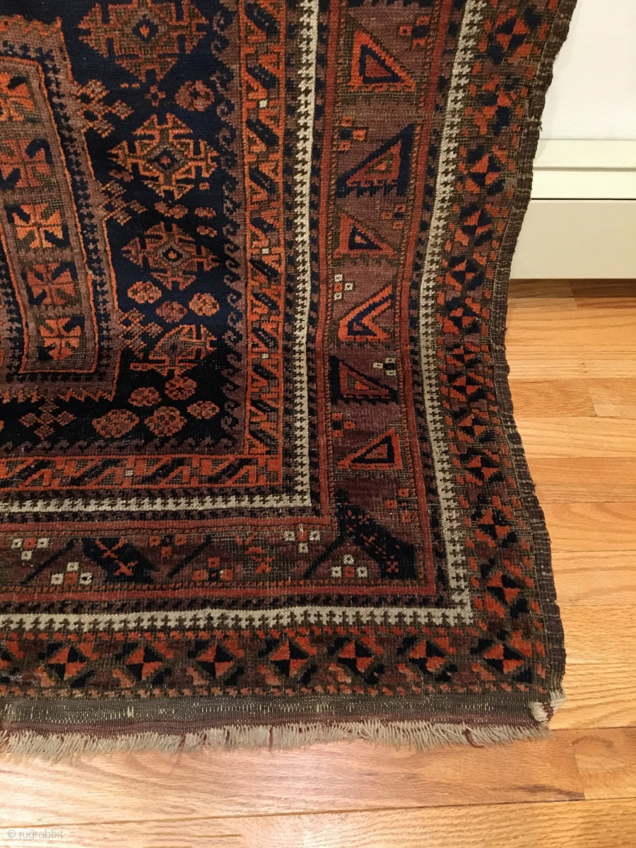 9&#39;6&quot; X 5&#39;4&quot; Rare Timuri Main Carpet