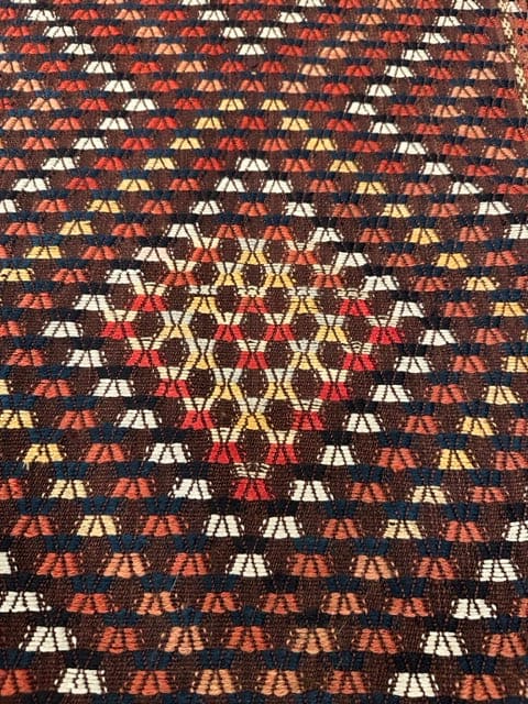 20" X 45' Rare Yomud Turkmen Yurt Tent Band [SH-095]