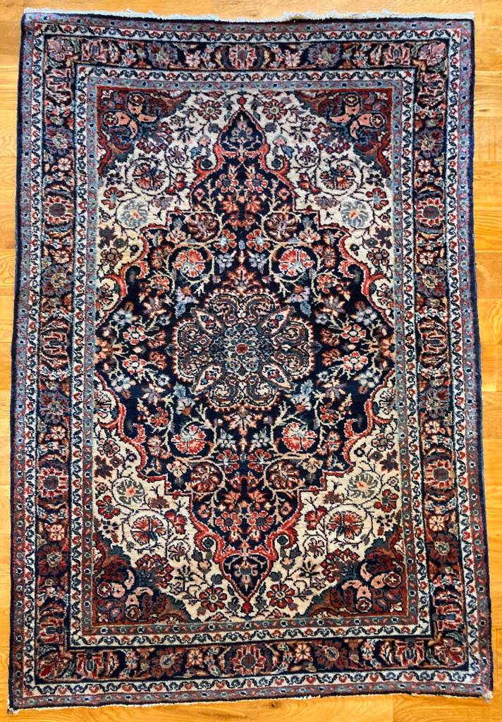 5&#39;2&quot; X 3&#39;7&quot; Sarouk Rug [144]