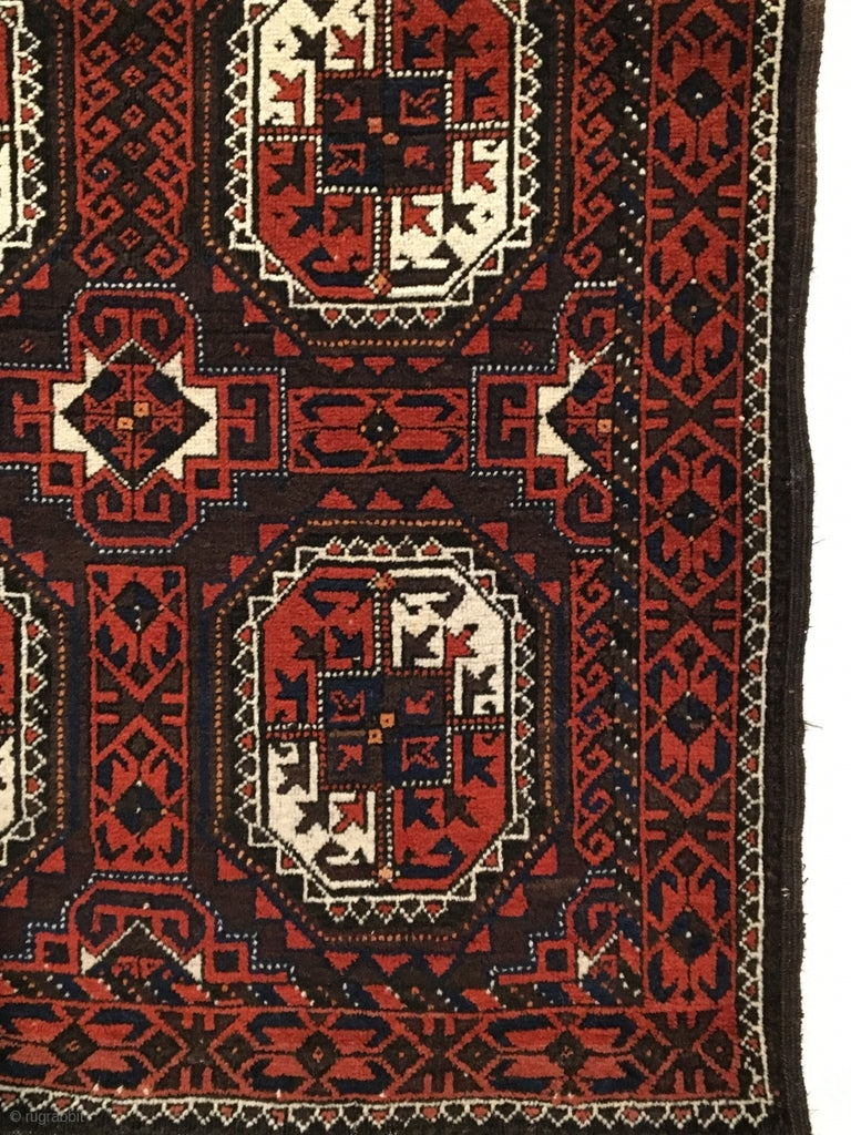 5&#39;7&quot; X 2&#39;11&quot; Salar Khani Baluch Rug