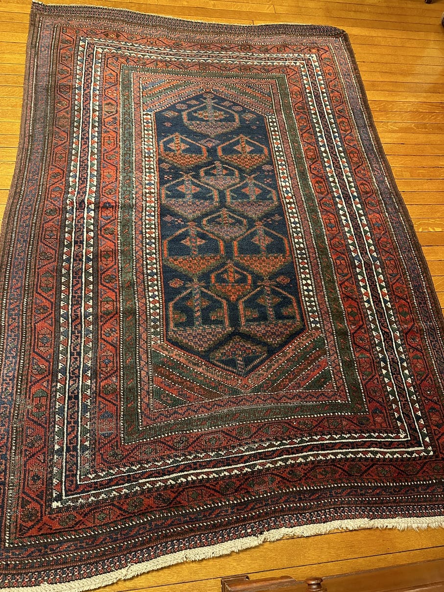 5&#39; X 7&#39;10&quot; Sanjabi Kurd Carpet