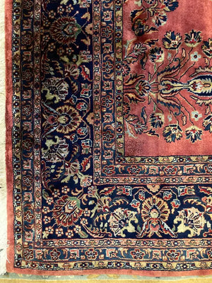 Sarouk Mohajeran Full Pyle Floral Rug