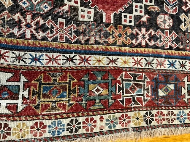 9&#39;6&quot; X 4&#39;7&quot; Shirvan Long Rug