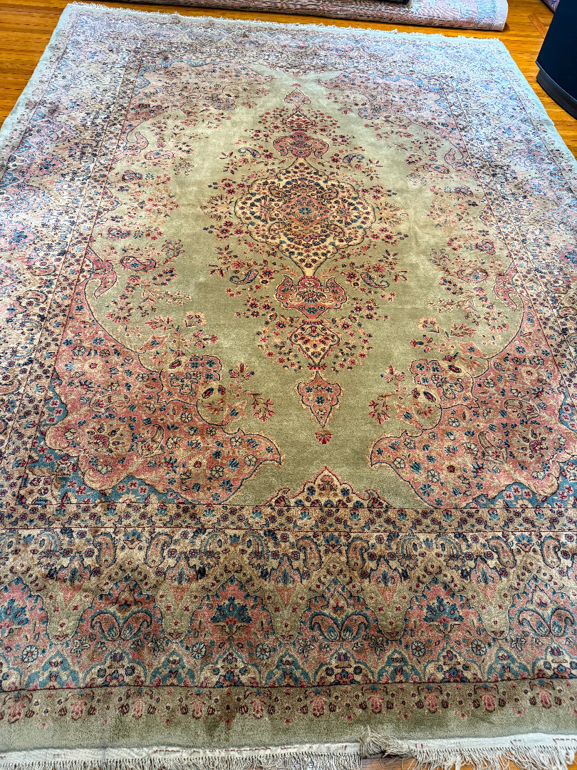 Signed Kerman Carpet