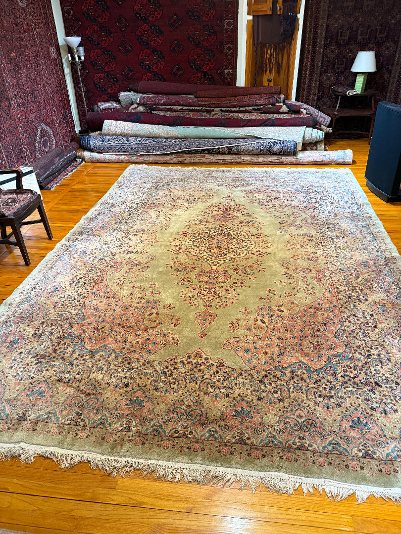 Signed Kerman Carpet