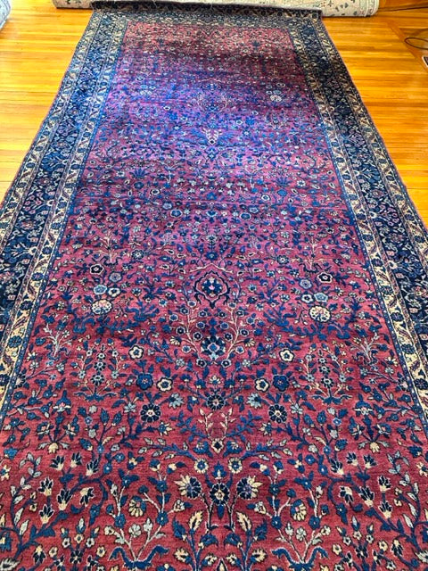 絨毯　mashad carpet Persian Mashad Rug 12'8