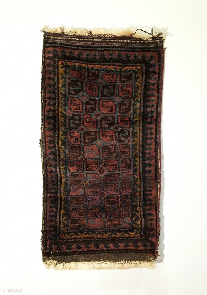 3&#39;5&quot; X 1&#39;10&quot; Small Afghan Baluch Rug