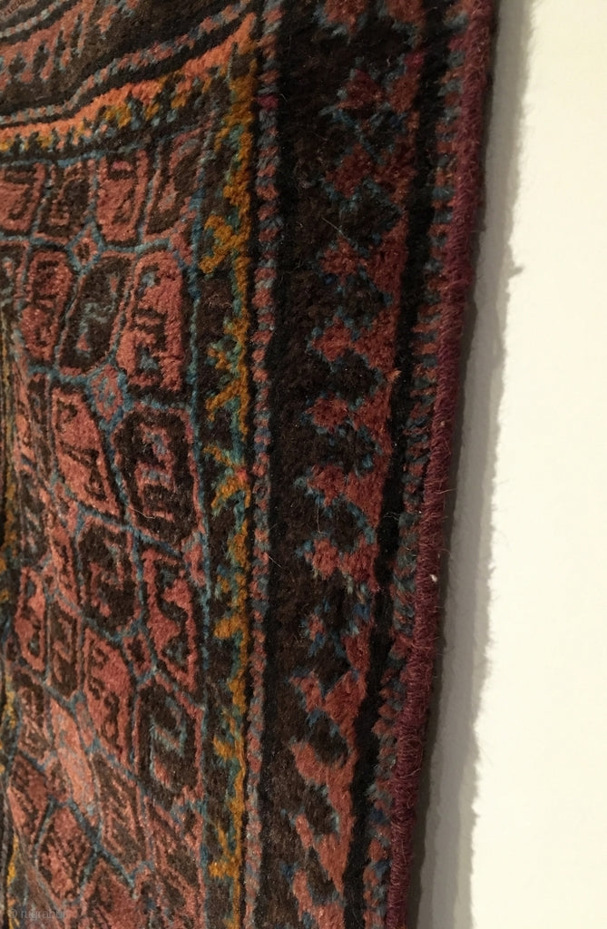 3&#39;5&quot; X 1&#39;10&quot; Small Afghan Baluch Rug