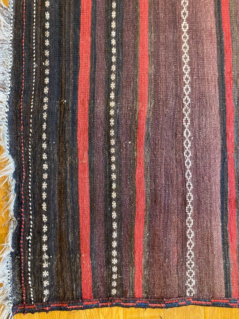6&#39;1&quot; X 3&#39;4&quot; Small Baluch Kilim
