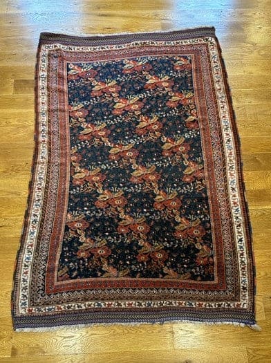 5&#39;8&quot; X 4&#39;5&quot; Stunning Afshar Rug