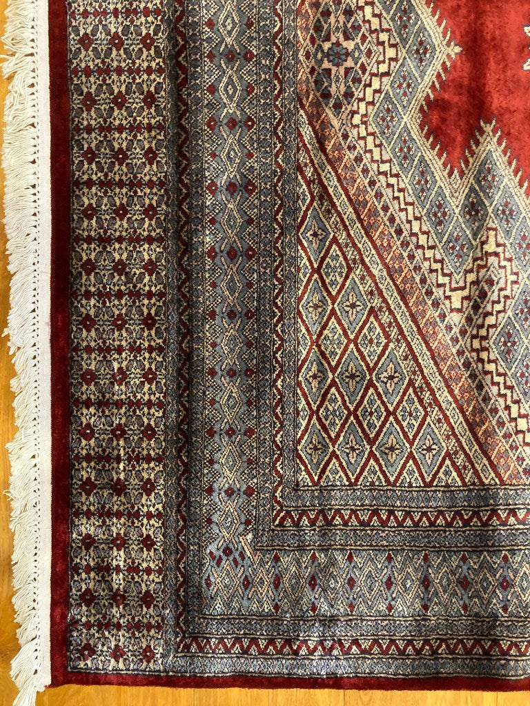 8&#39;11&quot; X 5&#39;11&quot; Super Fine Pak Persian Serab Carpet
