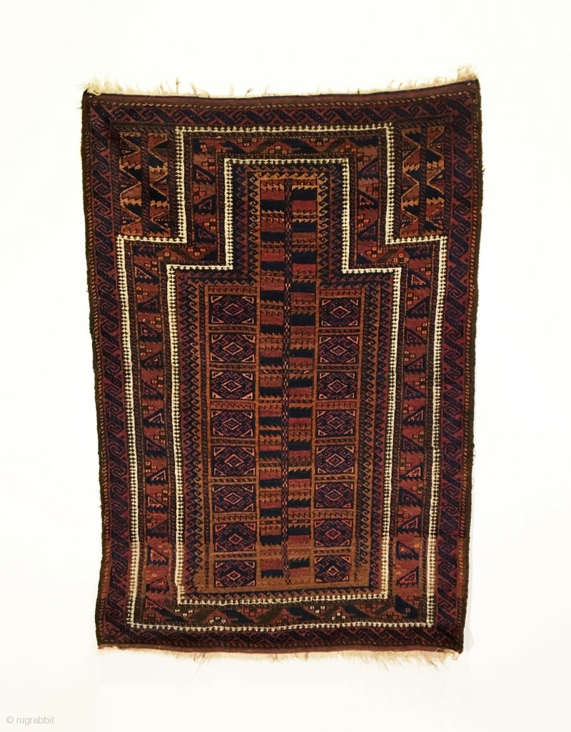 4'9" X 3'3" Timuri Prayer Rug
