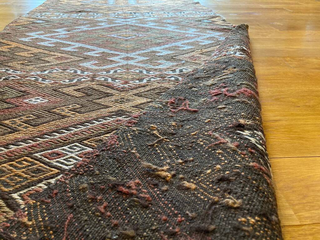 9&#39;10&quot; X 2&#39;10&quot; Tribal Anatolian Kurd Kilim 