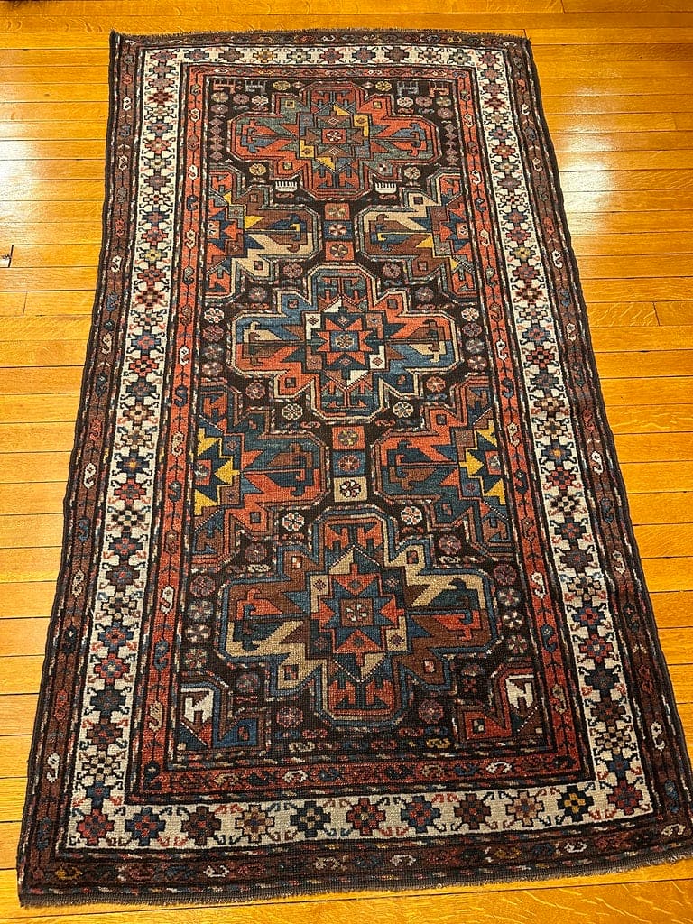 3&#39;7&quot; X 6&#39;4&quot; Varamin Plain Persian Tribal Rug